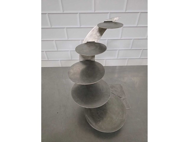 Rvs 5-delige taartstandaard - afbeelding 3 van  4