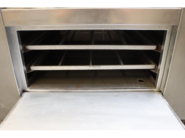 Rvs 5 pits gasforuis met gas oven - afbeelding 4 van  7