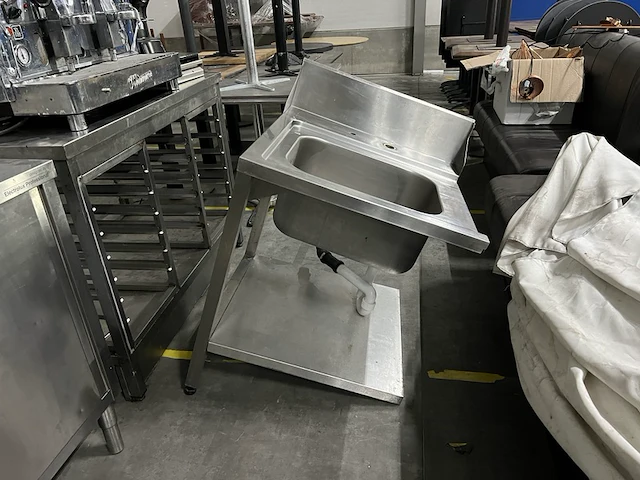 Rvs aanvoertafel hobart, 01-512511-001 - afbeelding 1 van  4