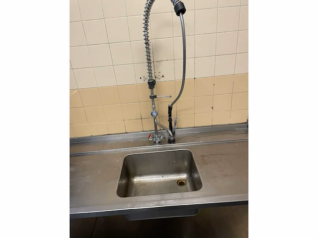 Rvs aanvoertafel - afbeelding 4 van  5