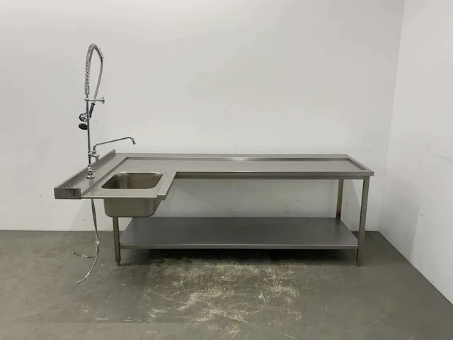 Rvs aanvoertafel - afbeelding 2 van  9