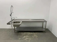 Rvs aanvoertafel - afbeelding 2 van  9