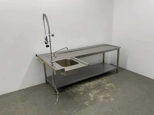 Rvs aanvoertafel - afbeelding 3 van  9