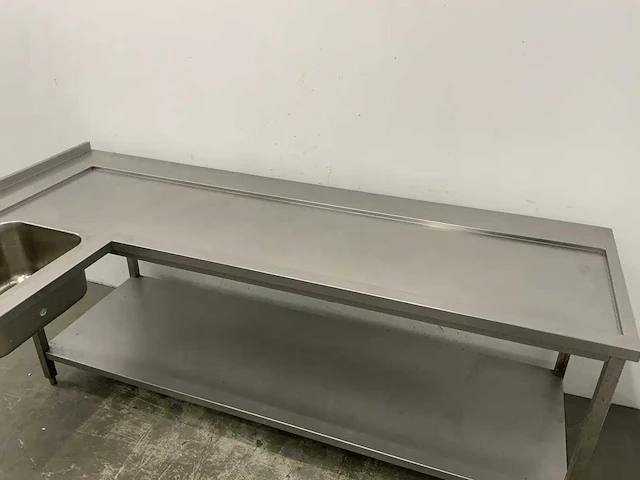 Rvs aanvoertafel - afbeelding 8 van  9