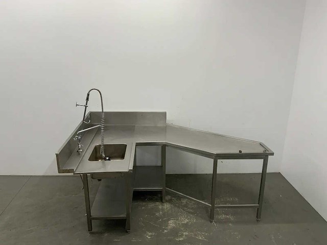 Rvs aanvoertafel - afbeelding 2 van  9