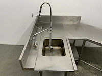 Rvs aanvoertafel - afbeelding 4 van  9