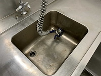 Rvs aanvoertafel - afbeelding 6 van  9