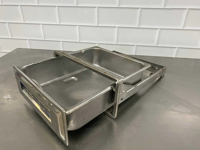 Rvs afklop lade inbouw - afbeelding 1 van  4