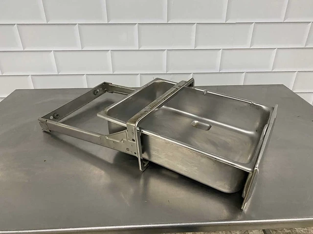 Rvs afklop lade inbouw - afbeelding 2 van  4