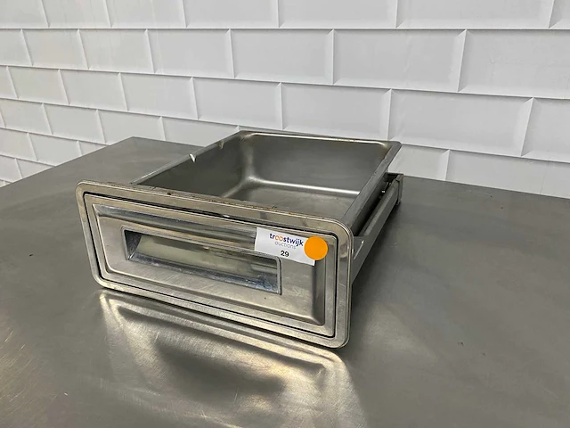 Rvs afklop lade inbouw - afbeelding 3 van  4