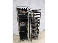 Rvs afkoelwagen (2x) - afbeelding 3 van  3