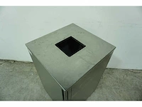 Rvs afvalbakombouw - afbeelding 3 van  4