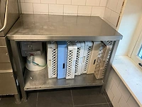 Rvs afvoertafel