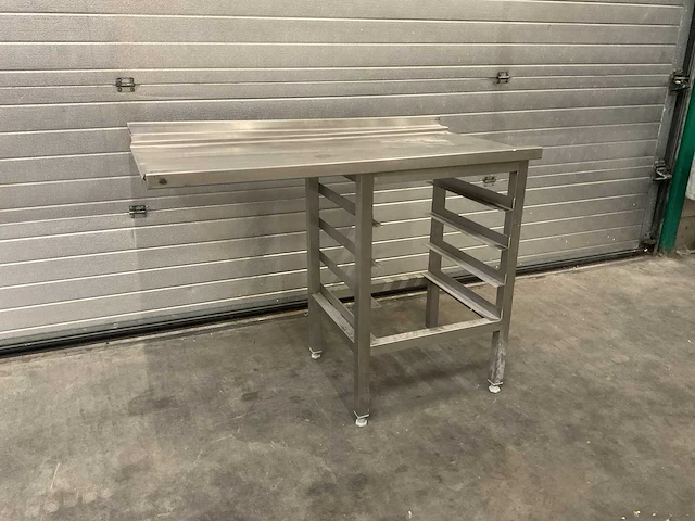 Rvs afvoertafel - afbeelding 1 van  1