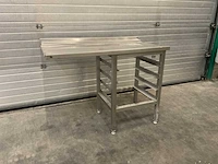 Rvs afvoertafel - afbeelding 1 van  1