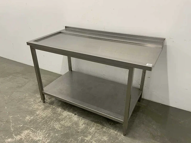 Rvs afvoertafel - afbeelding 1 van  6