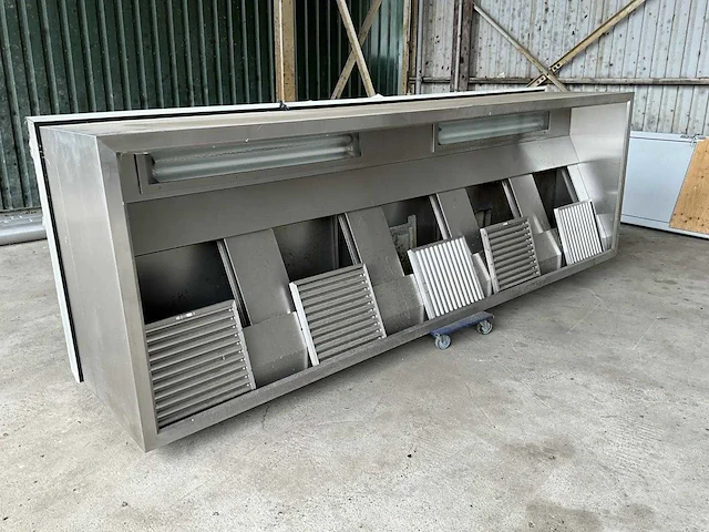 Rvs afzuigkap (400 cm) - afbeelding 1 van  3