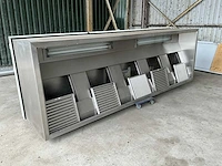 Rvs afzuigkap (400 cm) - afbeelding 1 van  3