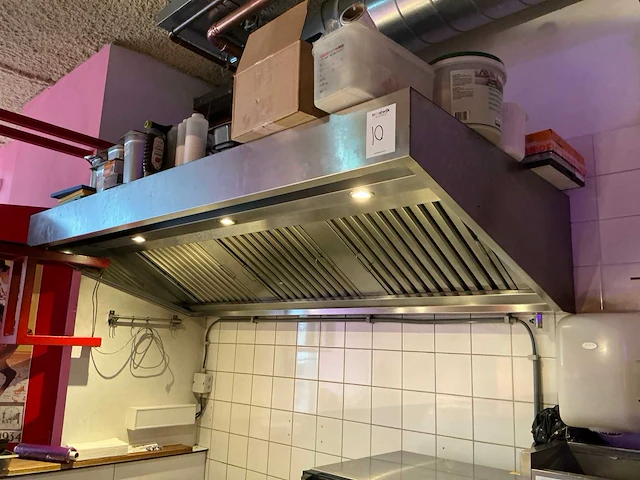 Rvs afzuigkap - afbeelding 1 van  3