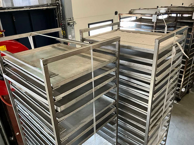 Rvs bakplaat etagewagen (2x) - afbeelding 4 van  4
