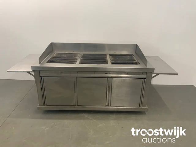 Rvs barbecue grill - afbeelding 12 van  17