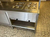 Rvs bereidings/uitgifte meubel - afbeelding 6 van  11