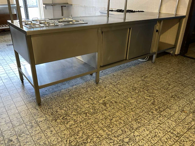 Rvs bereidings/uitgifte meubel - afbeelding 8 van  11