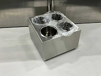 Rvs bestekbak - afbeelding 1 van  5