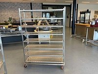 Rvs broodkoelwagen - afbeelding 2 van  5