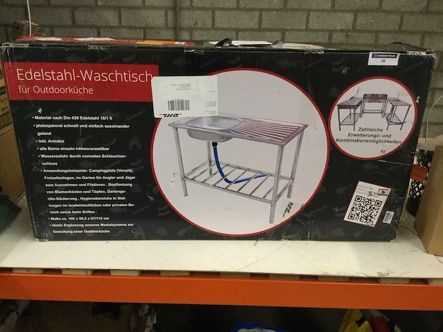 Rvs buiten aanrecht - afbeelding 2 van  2