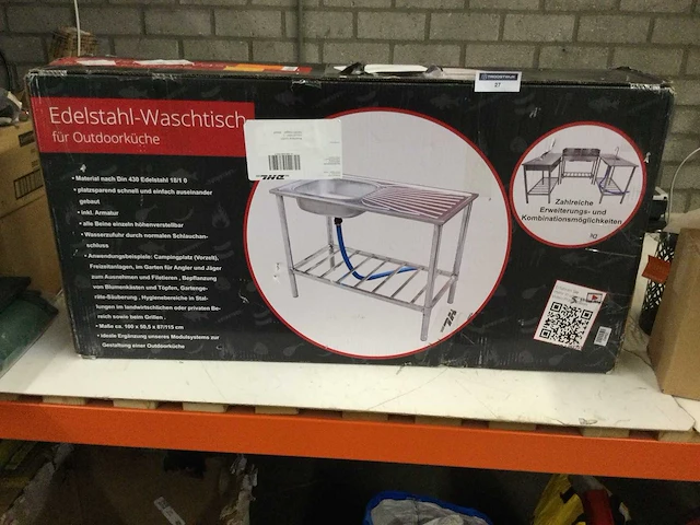 Rvs buiten aanrecht - afbeelding 2 van  2