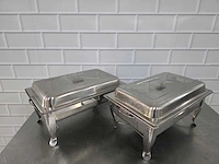 Rvs chafing dish (2x) - afbeelding 2 van  6
