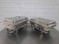Rvs chafing dish (2x) - afbeelding 3 van  3