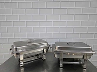 Rvs chafing dish (2x) - afbeelding 4 van  6