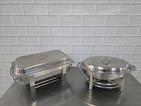 Rvs chafing dish (2x) - afbeelding 2 van  6