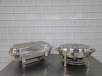 Rvs chafing dish (2x) - afbeelding 6 van  6