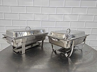 Rvs chafing dish (2x) - afbeelding 2 van  3