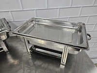 Rvs chafing dish (2x) - afbeelding 3 van  3