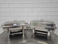 Rvs chafing dish (2x) - afbeelding 3 van  3