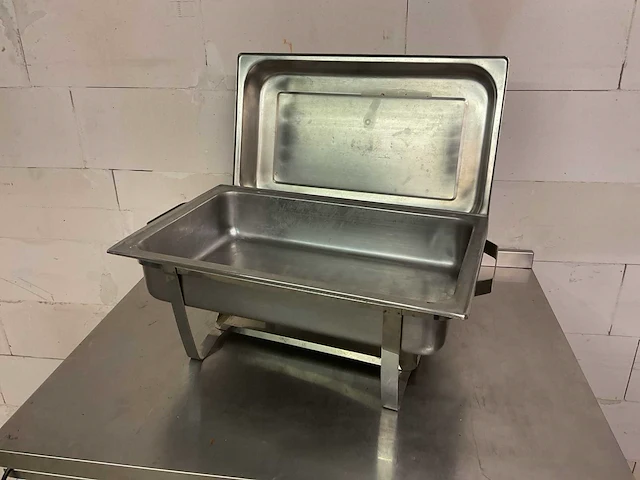 Rvs chafing dish - afbeelding 2 van  2