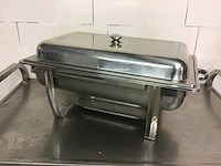 Rvs chafing dish - afbeelding 1 van  2