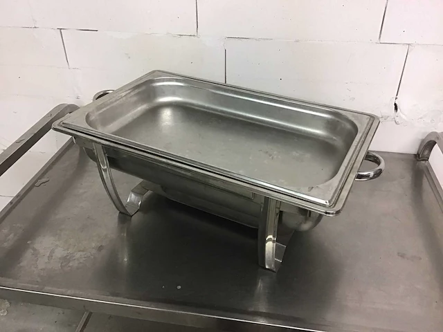 Rvs chafing dish - afbeelding 2 van  2