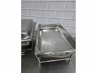 Rvs chaving dish (2x) - afbeelding 4 van  4