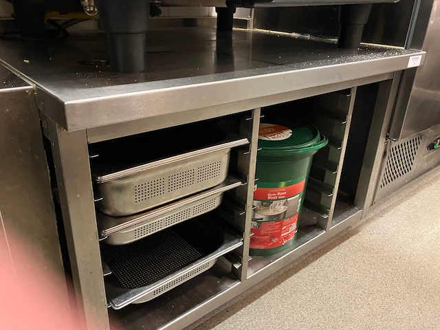 Rvs combisteamer werktafel - afbeelding 2 van  2