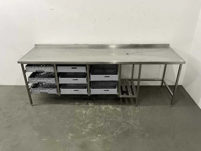 Rvs debrasseertafel - afbeelding 3 van  10