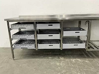 Rvs debrasseertafel - afbeelding 8 van  10