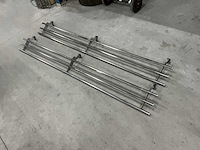 Rvs dienbladen geleider (2x) - afbeelding 2 van  5