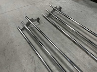 Rvs dienbladen geleider (2x) - afbeelding 5 van  5