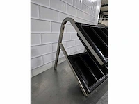 Rvs dubbele bestek bak houder - afbeelding 4 van  4