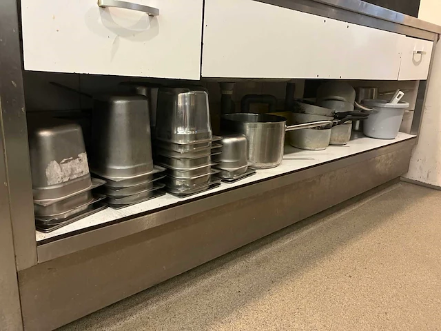 Rvs dubbele spoeltafel - afbeelding 4 van  7